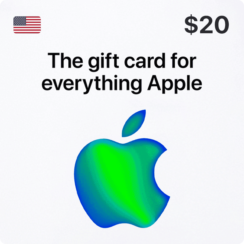 Apple Gift Card USA $20 - BULK