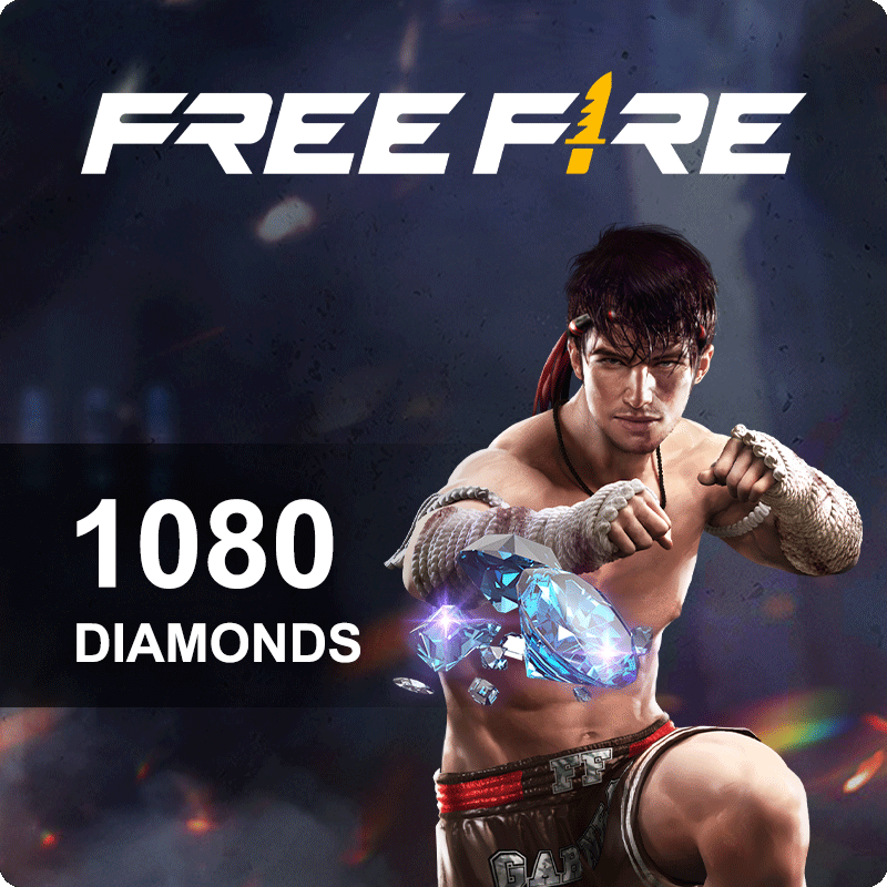 Free fire 1080 Diamonds - Garena